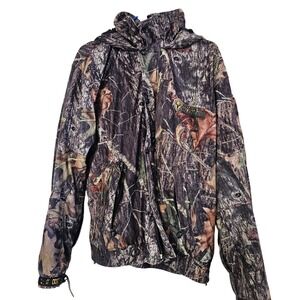 Scent Blocker XL Camo Hunting Jacket Waterproof Carbon Lining Full Zip Hooded